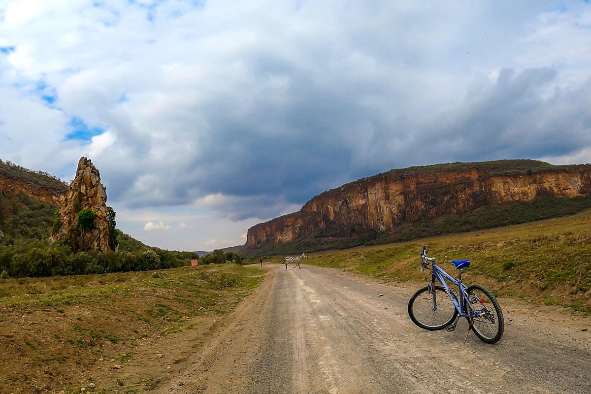 Hell's gate national park bike safari