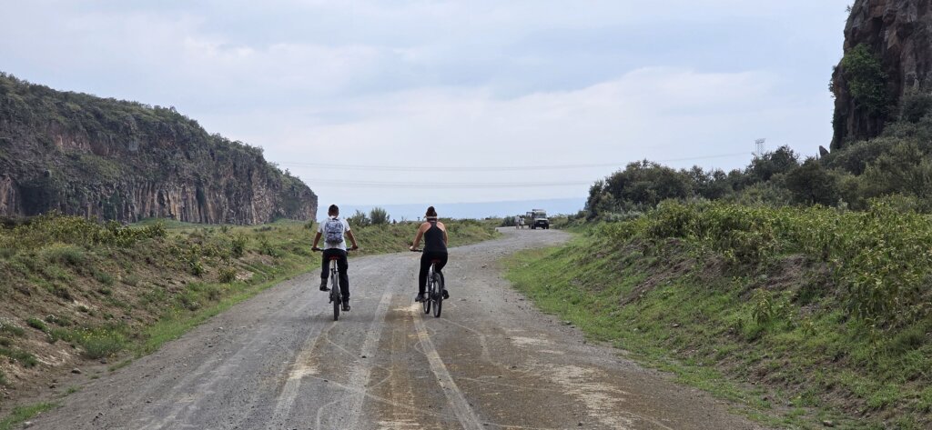 bike riding in lake naivasha by cross wild safaris