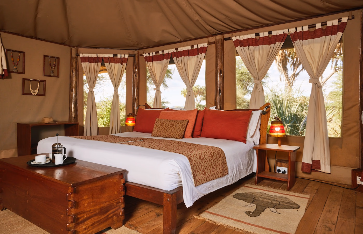Elephant Bedroom Camp Samburu - kenya luxury safari