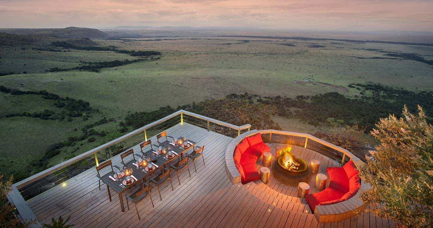 Angama Mara luxury lodge in Masai Mara