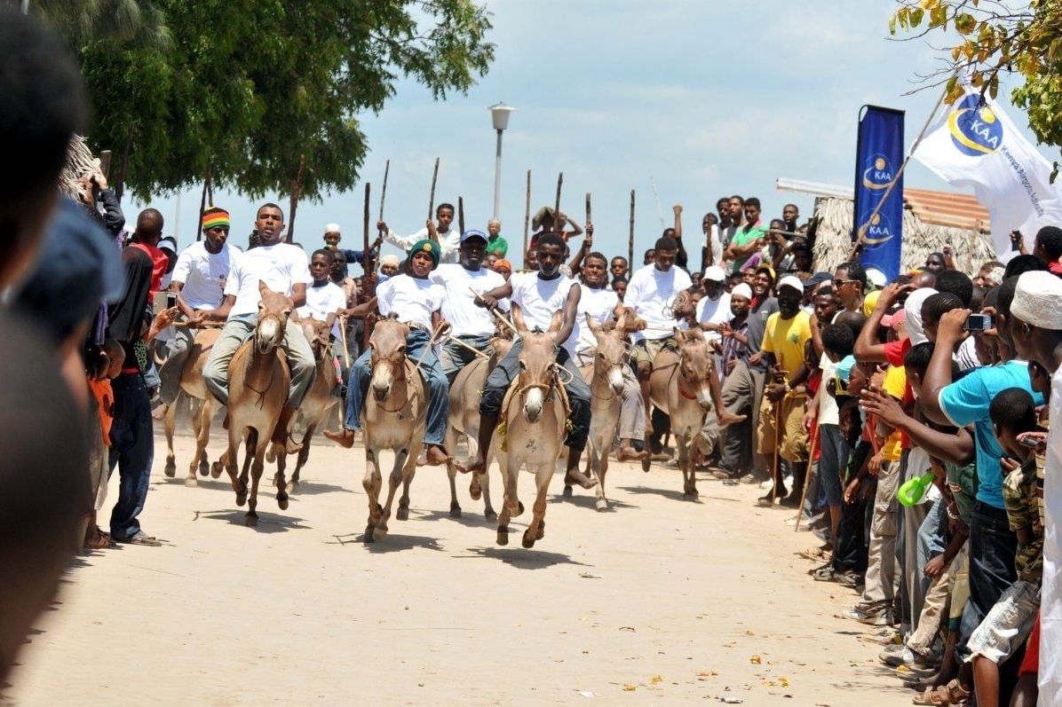 DONKEY RACING FESTIVAL IN LAMU