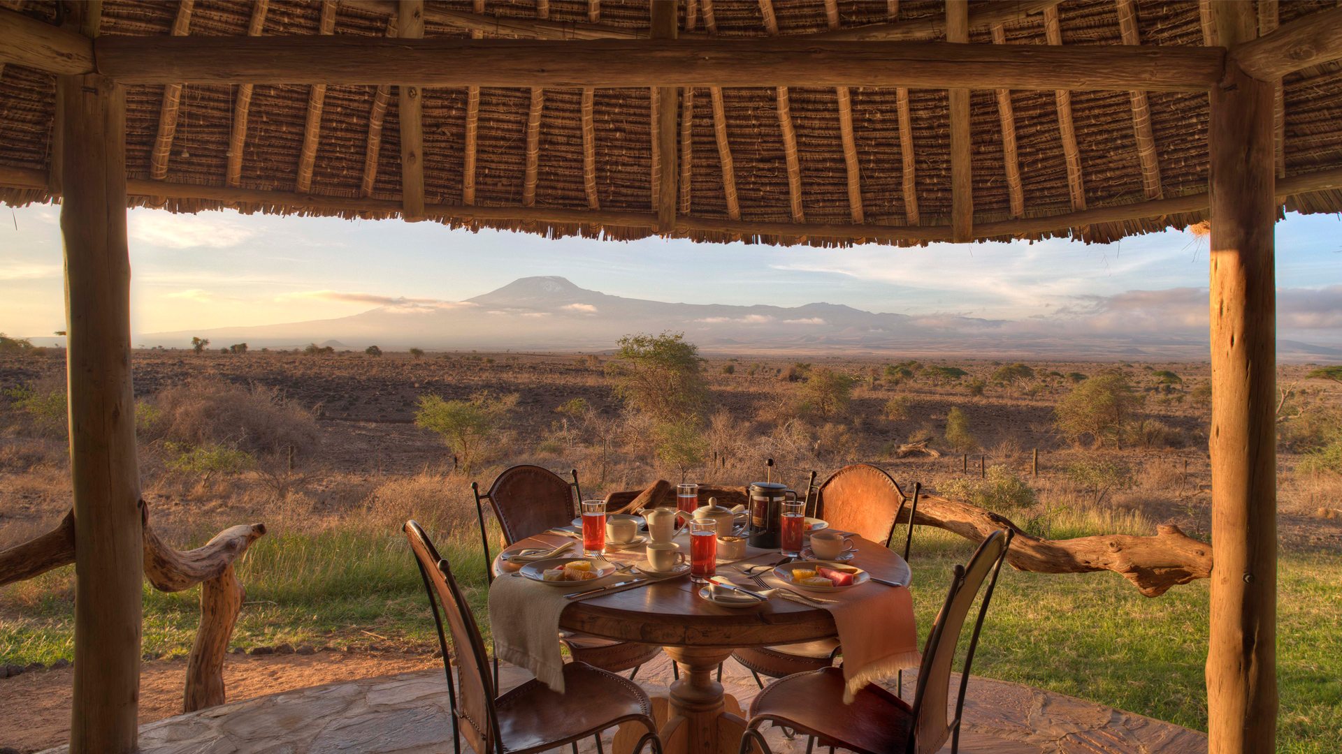 mountain views in kenya