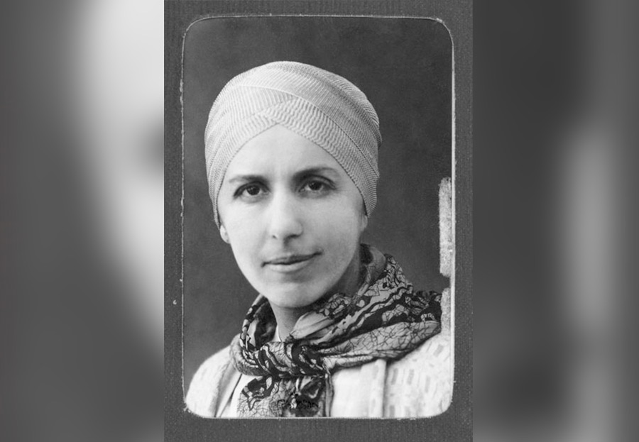 Portrait of Karen Blixen displayed at the Karen Blixen Museum in Nairobi, Kenya