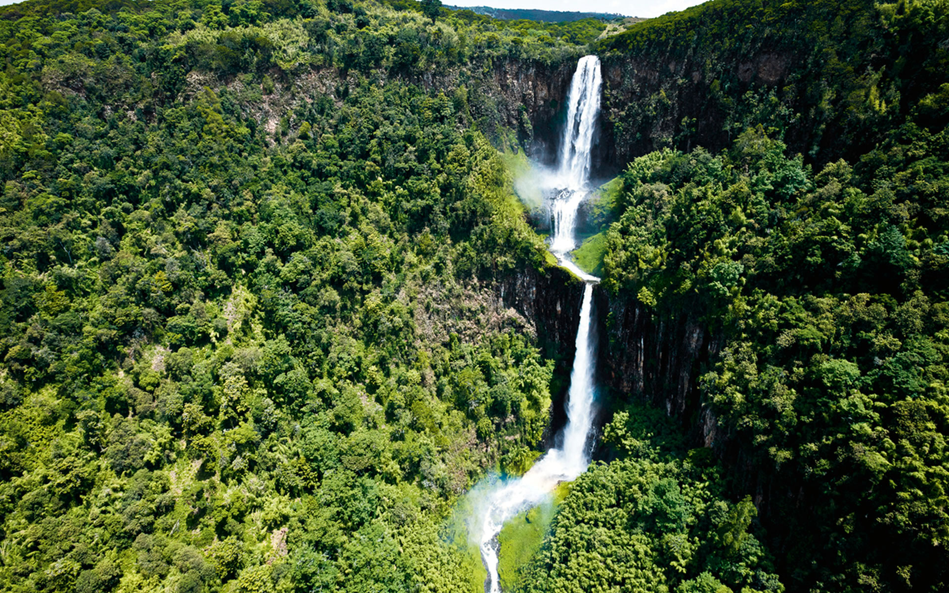 Karuru Falls Trail, home to Kenya’s tallest waterfall in Aberdare 