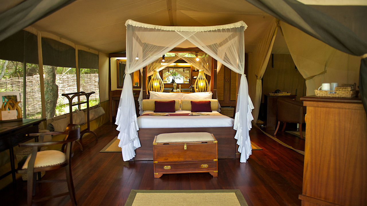 Family tent at mara interprids