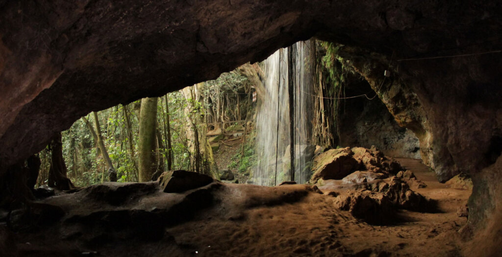 Historical Mau Mau cave in Karura Forest