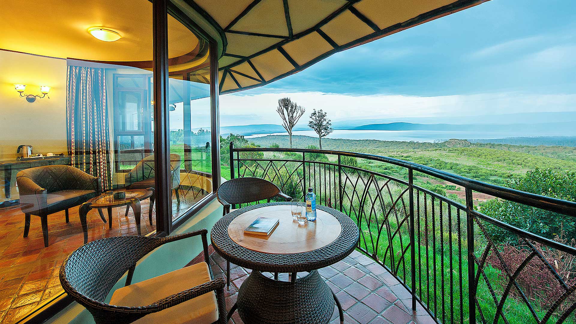 Mid range safari with Cross Wild Safaris at Sopa lodge at Lake Nakuru