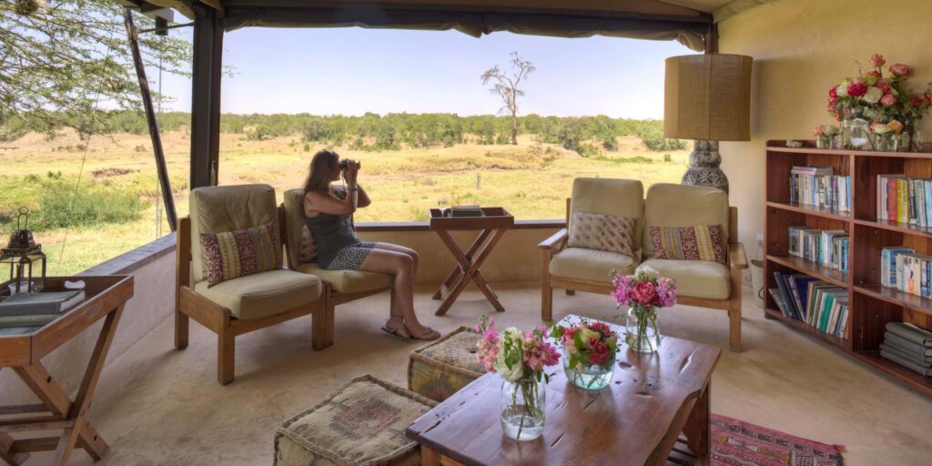 ol pejeta bush camp. eco-friendly lodges in mount kenya