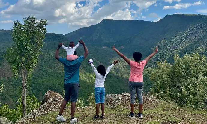 Hiking mount suswa conservancy, best trails with cross wild safaris