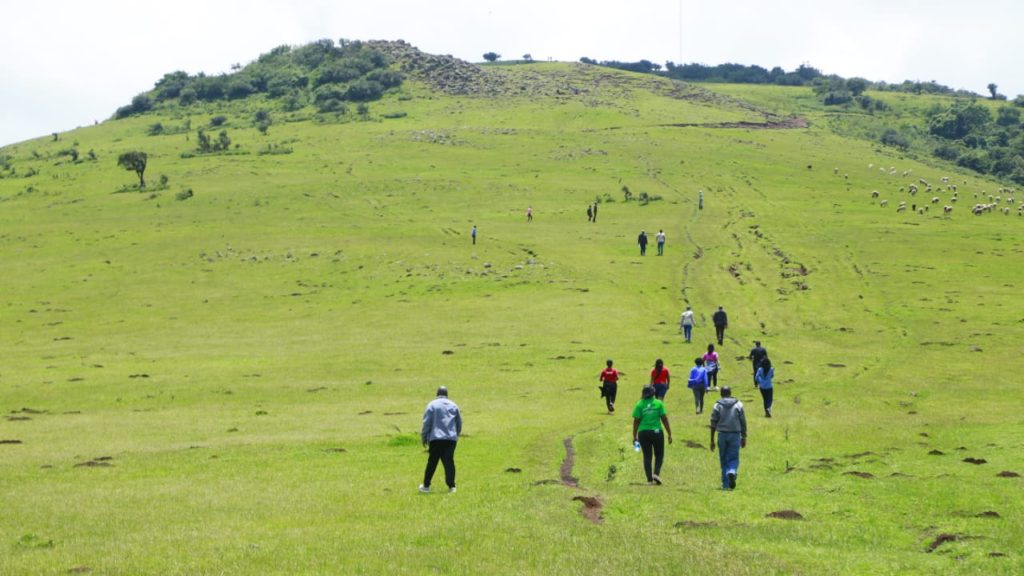 Trekking Ngong hills with cross wild safaris