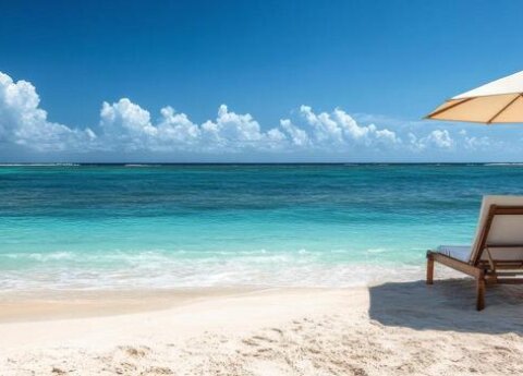 beach relaxation