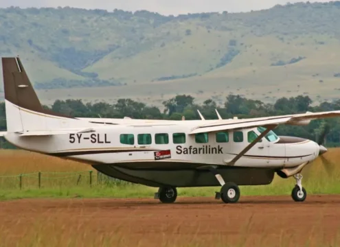 FLYING SAFARIS WITH CROSS WILD SAFARIS AT Amboseli national park in Amboseli serena safari lodge in Kenya.
