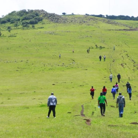Trekking Ngong hills with cross wild safaris