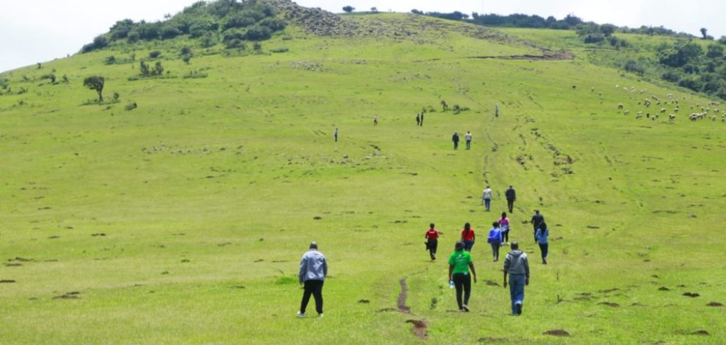 Trekking Ngong hills with cross wild safaris