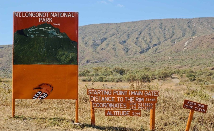 climbing mt longonot with cross wild safaris in Kenya
