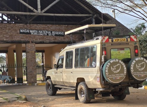 FLYING SAFARIS WITH CROSS WILD SAFARIS AT MASAI MARA NATIONAL RESERVE IN MARA SERENA