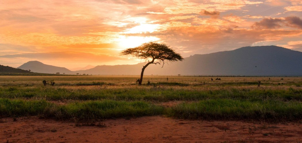 Chyulu hills seen from tsavo national park