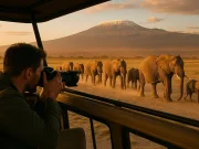 mid-rage safari with cross wild safaris at Amboseli national park